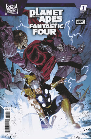 PLANET OF THE APES VS. FANTASTIC FOUR #1 *RELEASE DATE 2/4/26* *(DH D5)* | *(DH A7)*