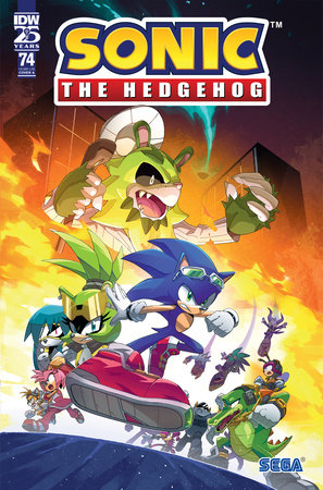 Sonic the Hedgehog #74 Cover A (Arq) *RELEASE DATE: 10/30/24*