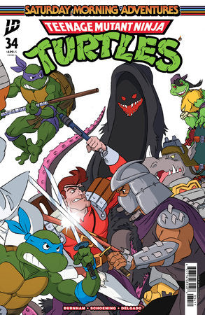 Teenage Mutant Ninja Turtles: Saturday Morning Adventures #34 Cover A (Schoening Connecting Cover Set) *RELEASE DATE 2/25/26*