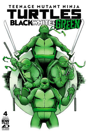 Teenage Mutant Ninja Turtles: Black, White, and Green #4 Variant B (Garbett) *RELEASE DATE: 8/28/24*