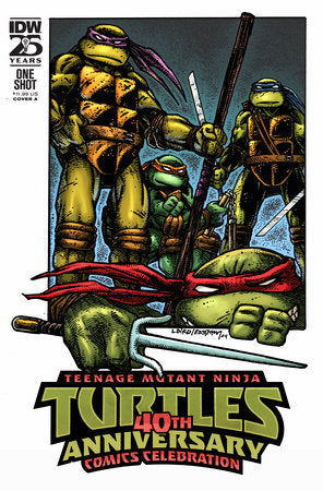 Teenage Mutant Ninja Turtles: 40th Anniversary Comics Celebration Cover A (Laird & Eastman) *(DH D5)*