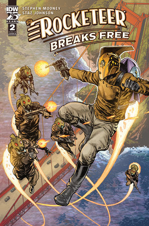 The Rocketeer: Breaks Free #2 Variant B (Johnson) *RELEASE DATE: 8/28/24*