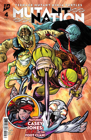 Teenage Mutant Ninja Turtles: Mutant Nation #4 Variant B (Federici) *RELEASE DATE: 2/12/25* *(DH J3)*