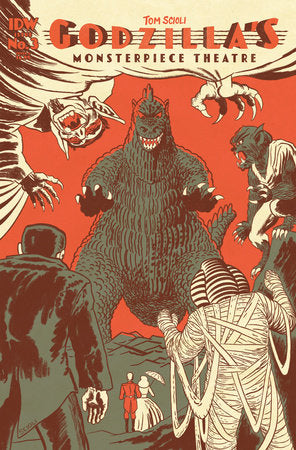 Godzilla’s Monsterpiece Theatre #3 Cover A (Scioli) *RELEASE DATE: 1/22/25*