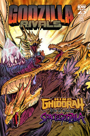 Godzilla Rivals: King Ghidorah Vs. SpaceGodzilla Variant RI (10) (Federici)[1:10] *RELEASE DATE: 11/20/24*