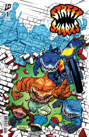 Street Sharks #1 Cover A (Murphy) *RELEASE DATE: 9/24/25* *(DH V3)*