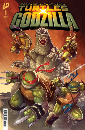 Teenage Mutant Ninja Turtles x Godzilla #1 *RELEASE DATE: 11/12/25* *(DH Q2)* / *(DH Z5)*
