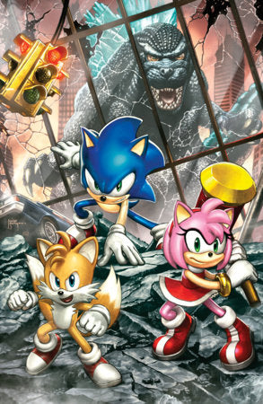 Sonic the Hedgehog x Godzilla #1 *RELEASE DATE 7/15/26*