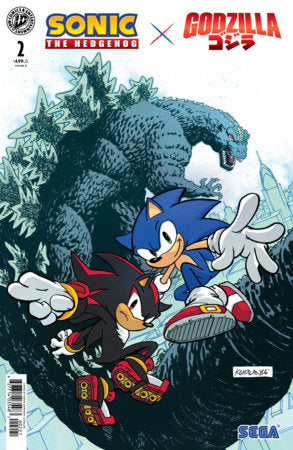Sonic the Hedgehog x Godzilla #2 *RELEASE DATE 9/9/26*