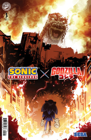 Sonic the Hedgehog x Godzilla #3 *RELEASE DATE 10/14/26*