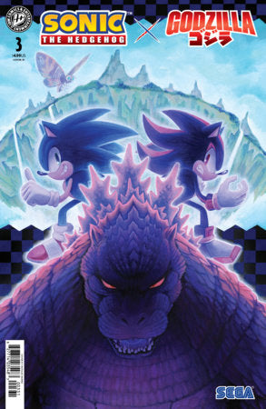 Sonic the Hedgehog x Godzilla #3 *RELEASE DATE 10/14/26*