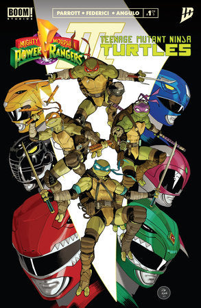 Mighty Morphin Power Rangers/ Teenage Mutant Ninja Turtles III #1 A Main (Dressed, Zonno)  *RELEASE DATE 8/13/25* *(DH E3)*