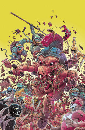 Mighty Morphin Power Rangers/ Teenage Mutant Ninja Turtles III #1 A Main (Dressed, Zonno)  *RELEASE DATE 8/13/25* *(DH E3)*