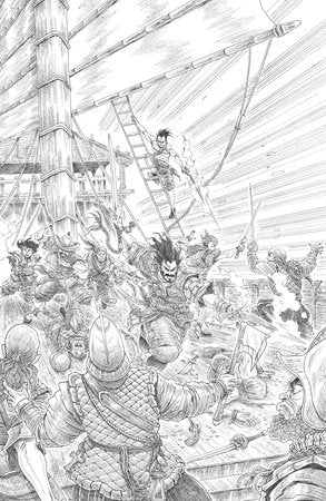 BRZRKR: The Bleeding Tide #1 A Main (Dressed, Brown) *RELEASE DATE: 11/26/25* *(DH Q4)*