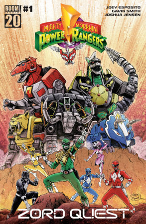 Mighty Morphin Power Rangers: Zord Quest #1 A Main (Dressed, Smith) *RELEASE DATE 1/7/26* *(DH Y4)*