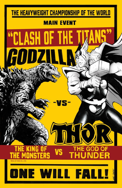 Godzilla VS Thor #1 *(DH N2)*