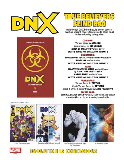 DNX #1 TRUE BELIEVERS 26-BAG BLIND BOX