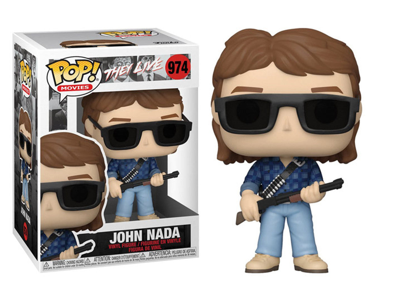 Funko POP! Movies: They Live - John Nada #954