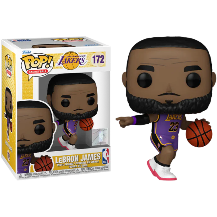 Funko Pop! NBA Basketball - LeBron James Lakers #172