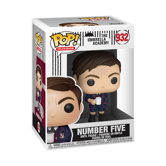 Pop! Number Five with Coffee Cup (DH FUNKO 2)