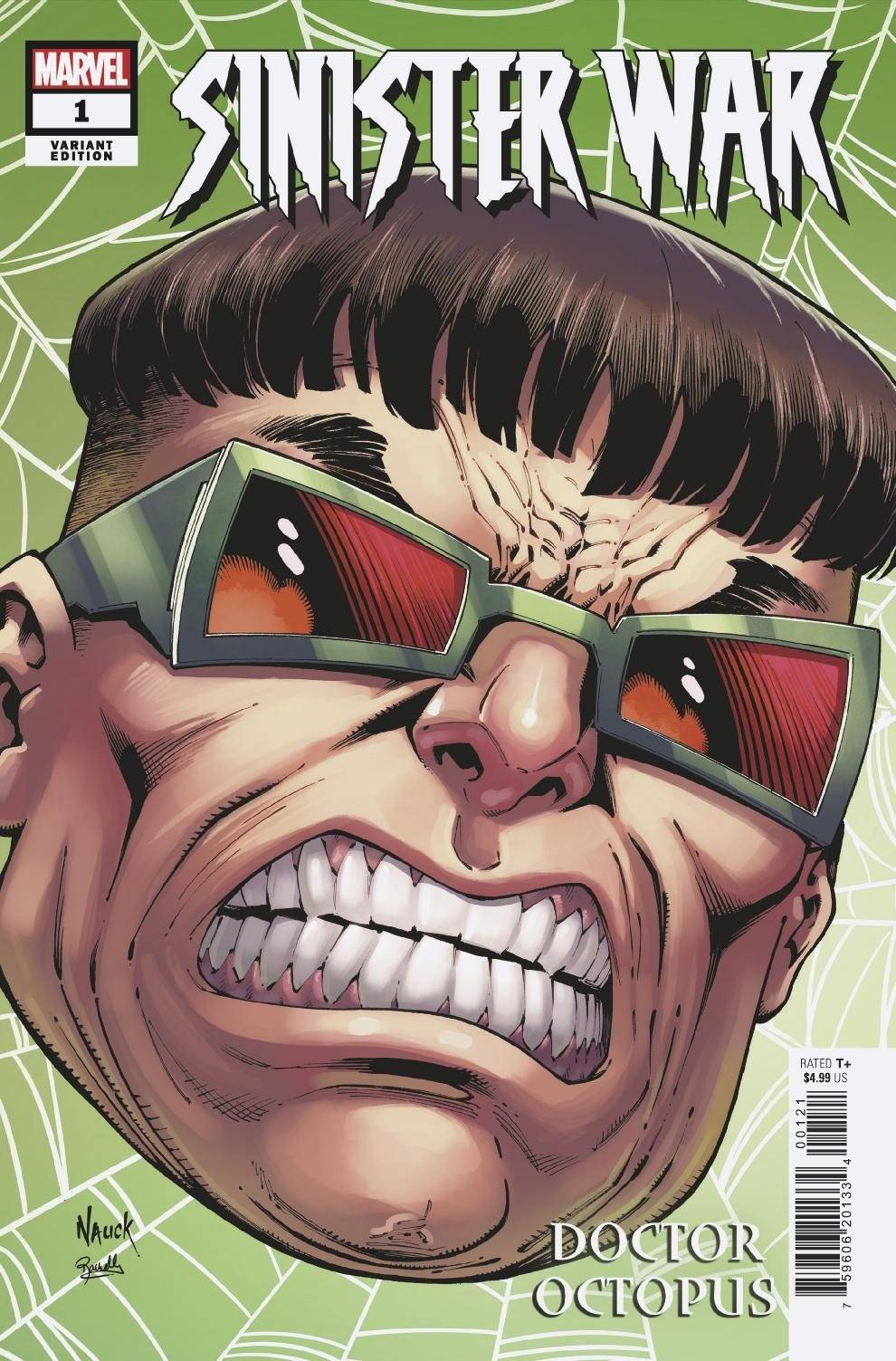 SINISTER WAR #1 (OF 4) NAUCK HEADSHOT VAR *(DH D1)*