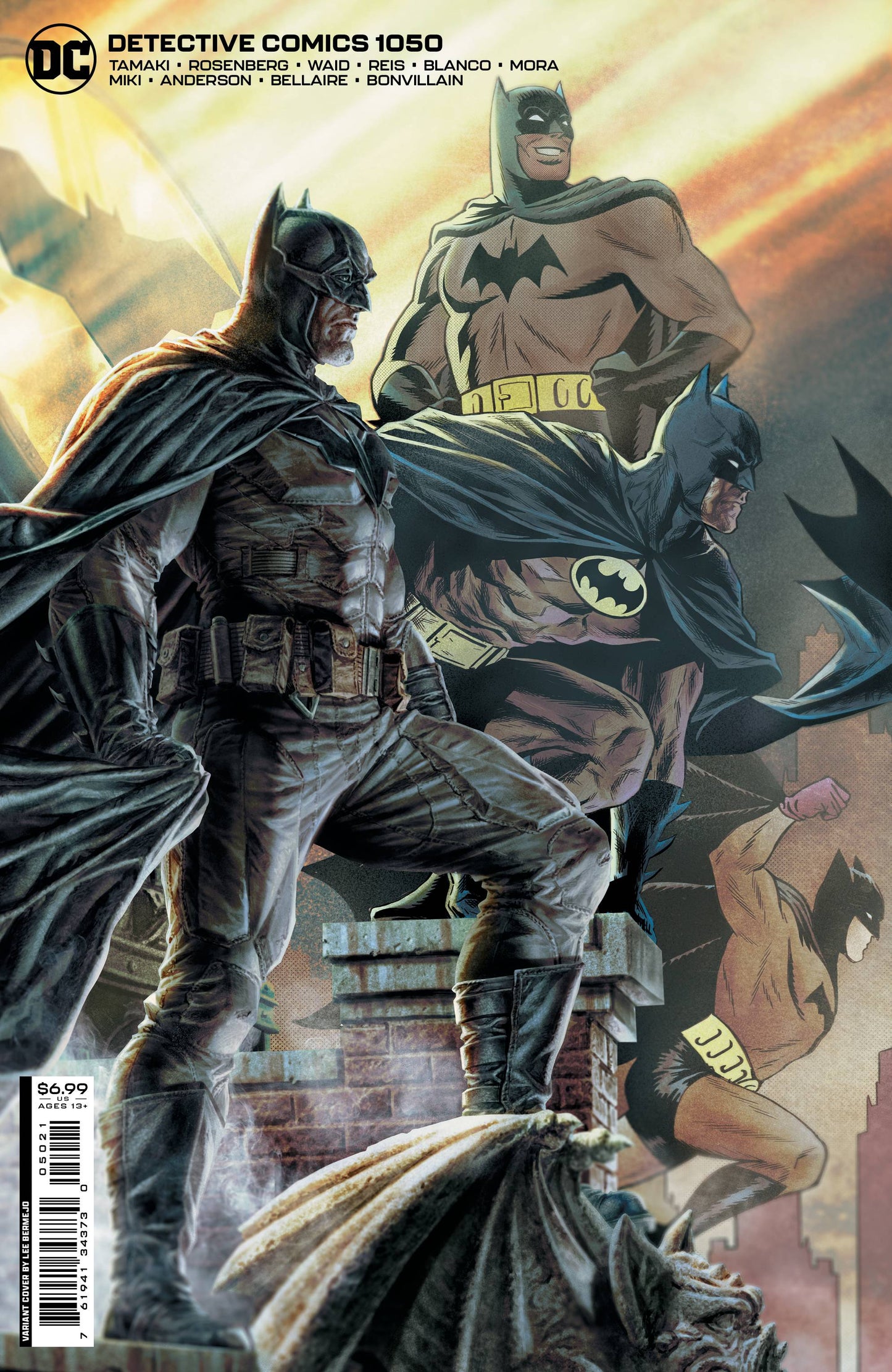 DETECTIVE COMICS #1050 CVR B BERMEJO CARD STOCK VAR (DH A4)