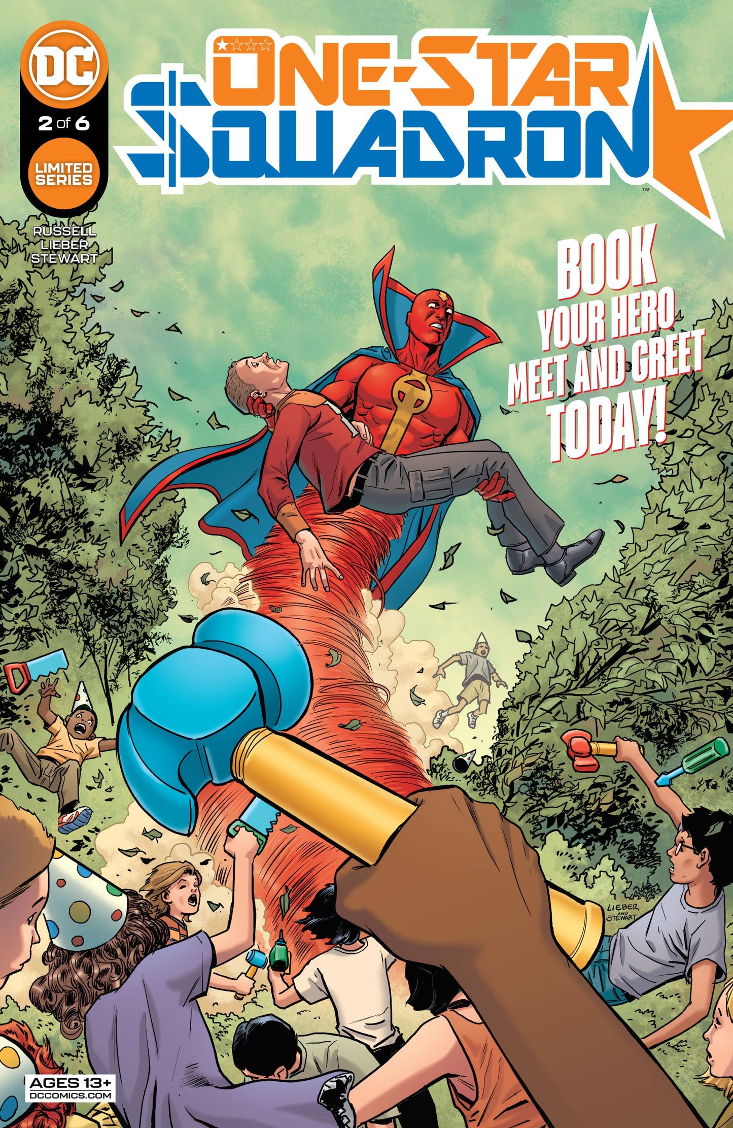 ONE STAR SQUADRON #2 (OF 6) CVR A LIEBER *(DH D1)*