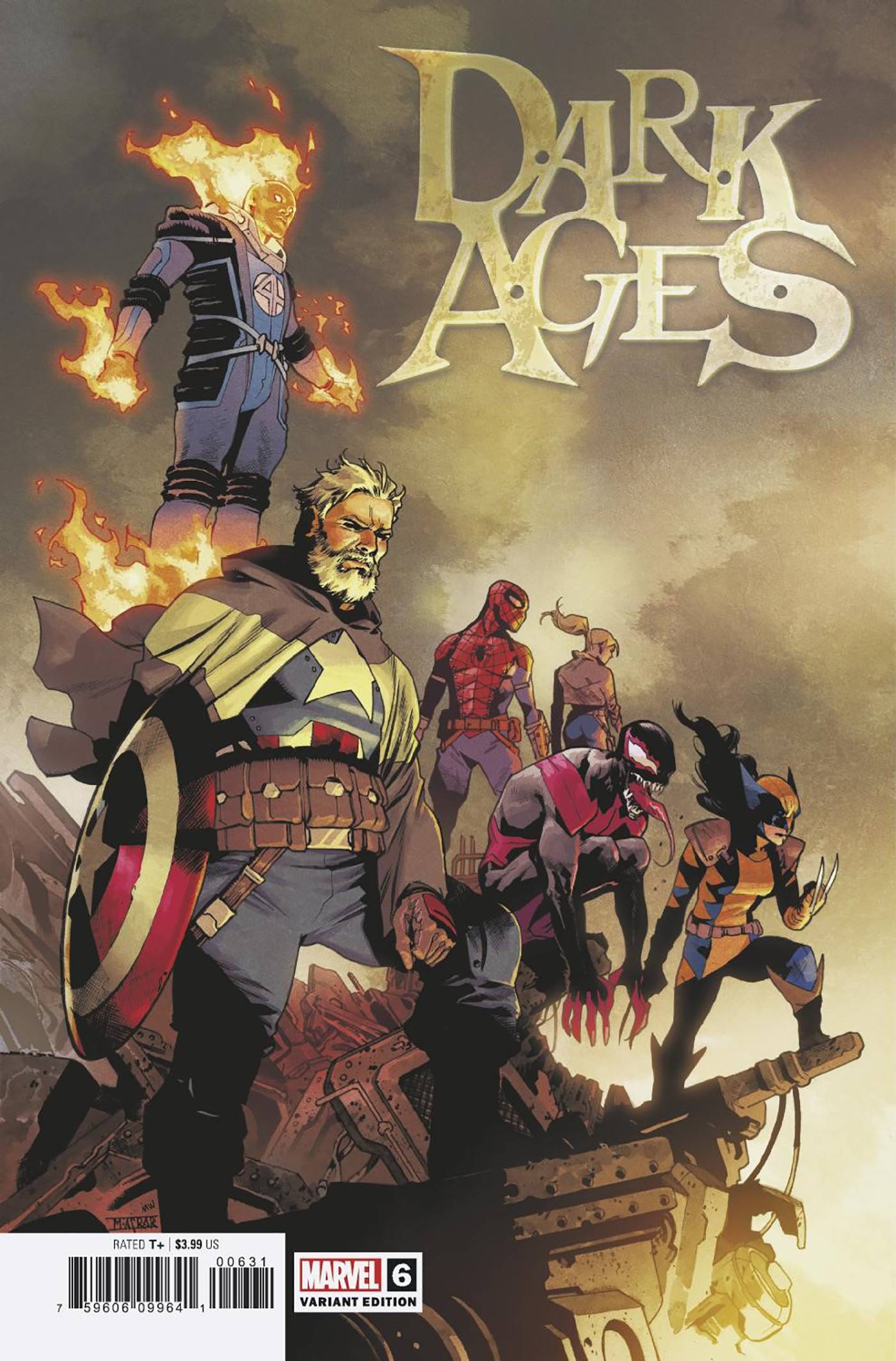 DARK AGES #6 (OF 6) ASRAR VAR (DH A5, G1)