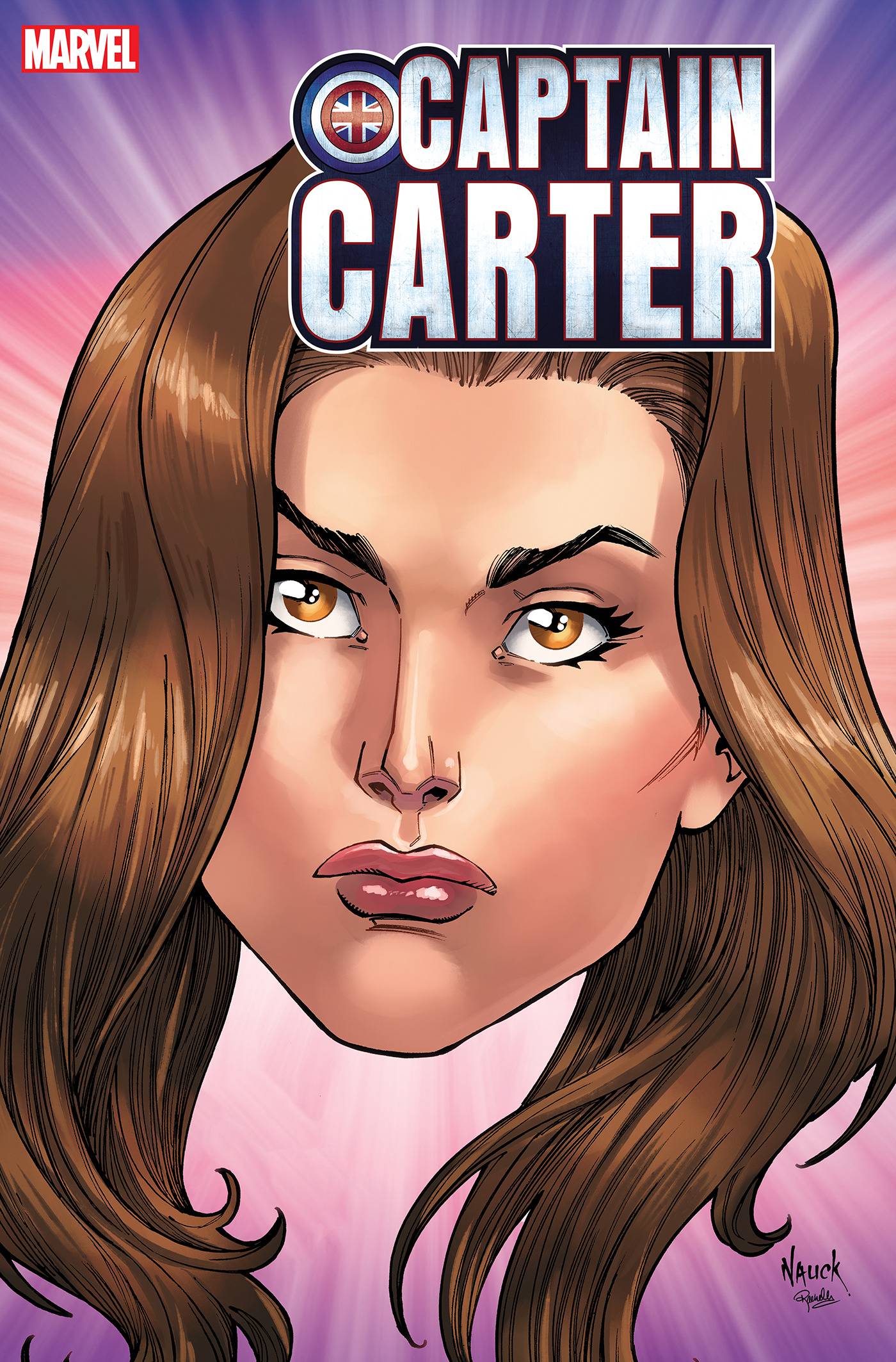 CAPTAIN CARTER #1 (OF 5) NAUCK HEADSHOT VAR *(DH A3)*