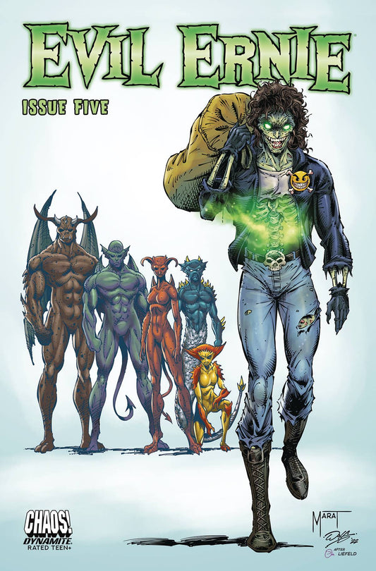 EVIL ERNIE #5 CVR G FOC LIEFELD HOMAGE MYCHAELS *(DH R1)*