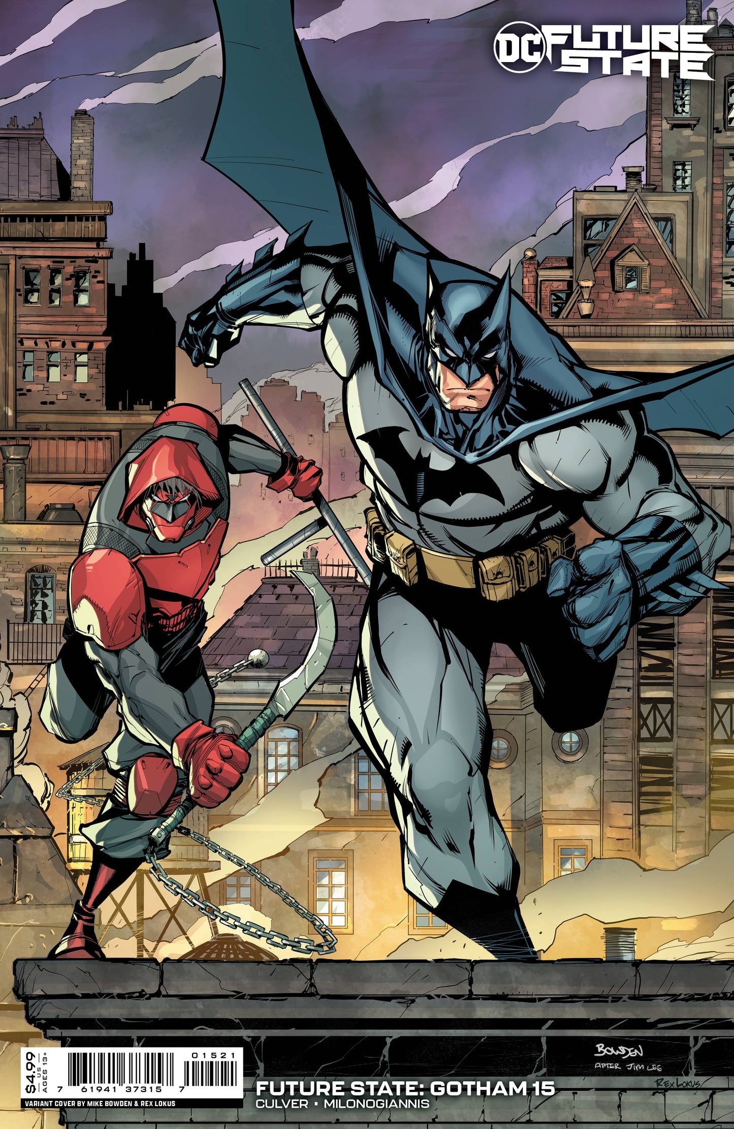 FUTURE STATE GOTHAM #15 CVR B BOWDEN CARD STOCK VAR *(DH T1)*