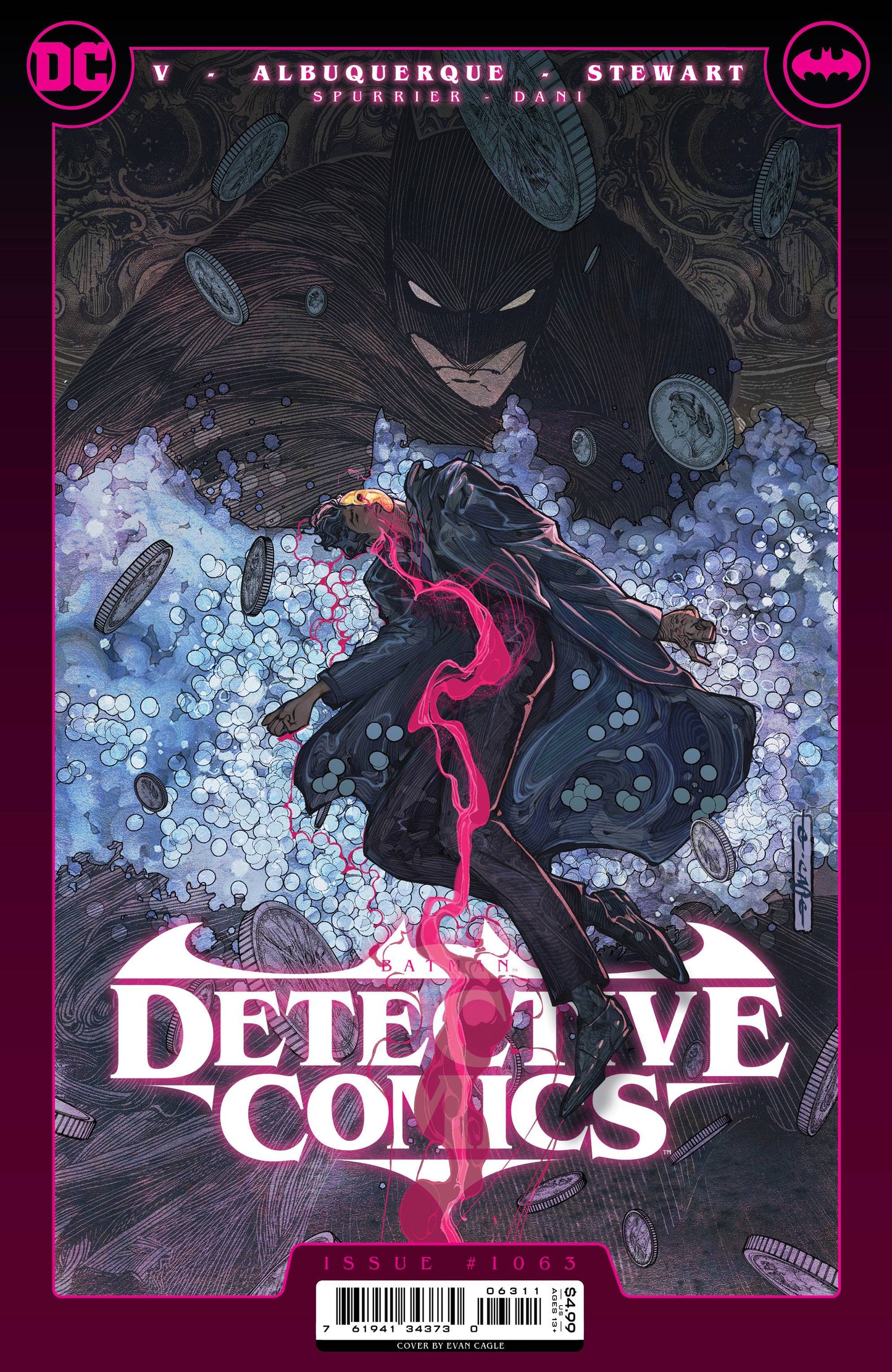 DETECTIVE COMICS #1063 CVR A CAGLE *(DH I1)*