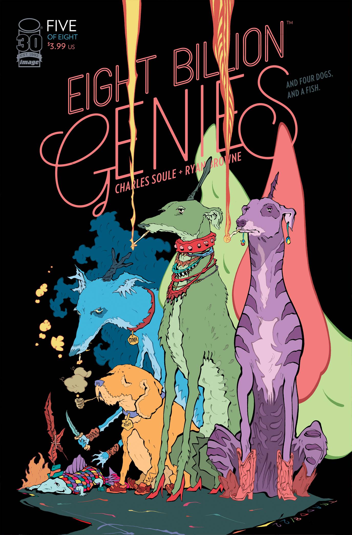 EIGHT BILLION GENIES #5 (OF 8) CVR B MOORE *(DH R1)*