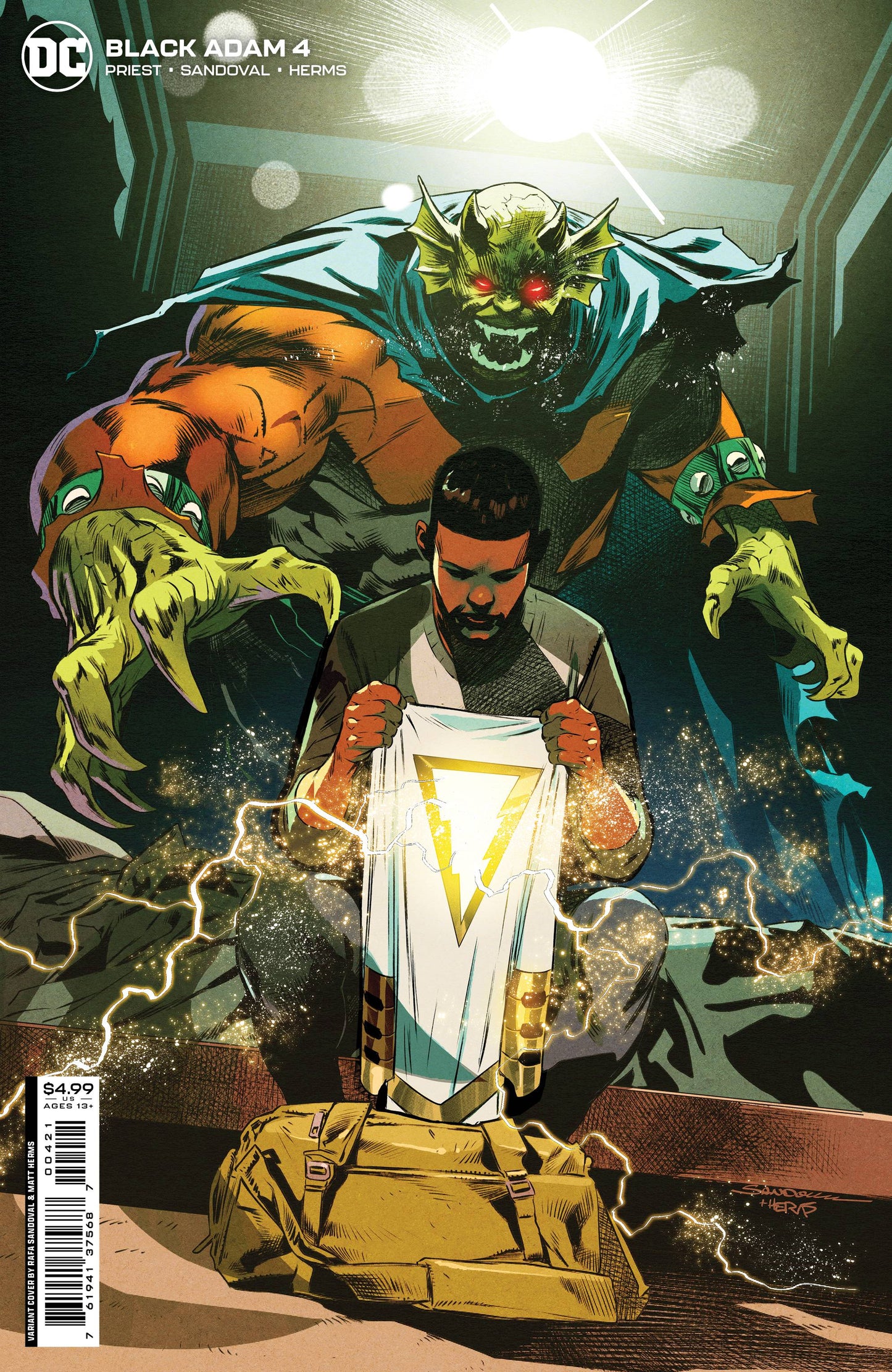 BLACK ADAM #4 CVR B SANDOVAL *(DH M1)*