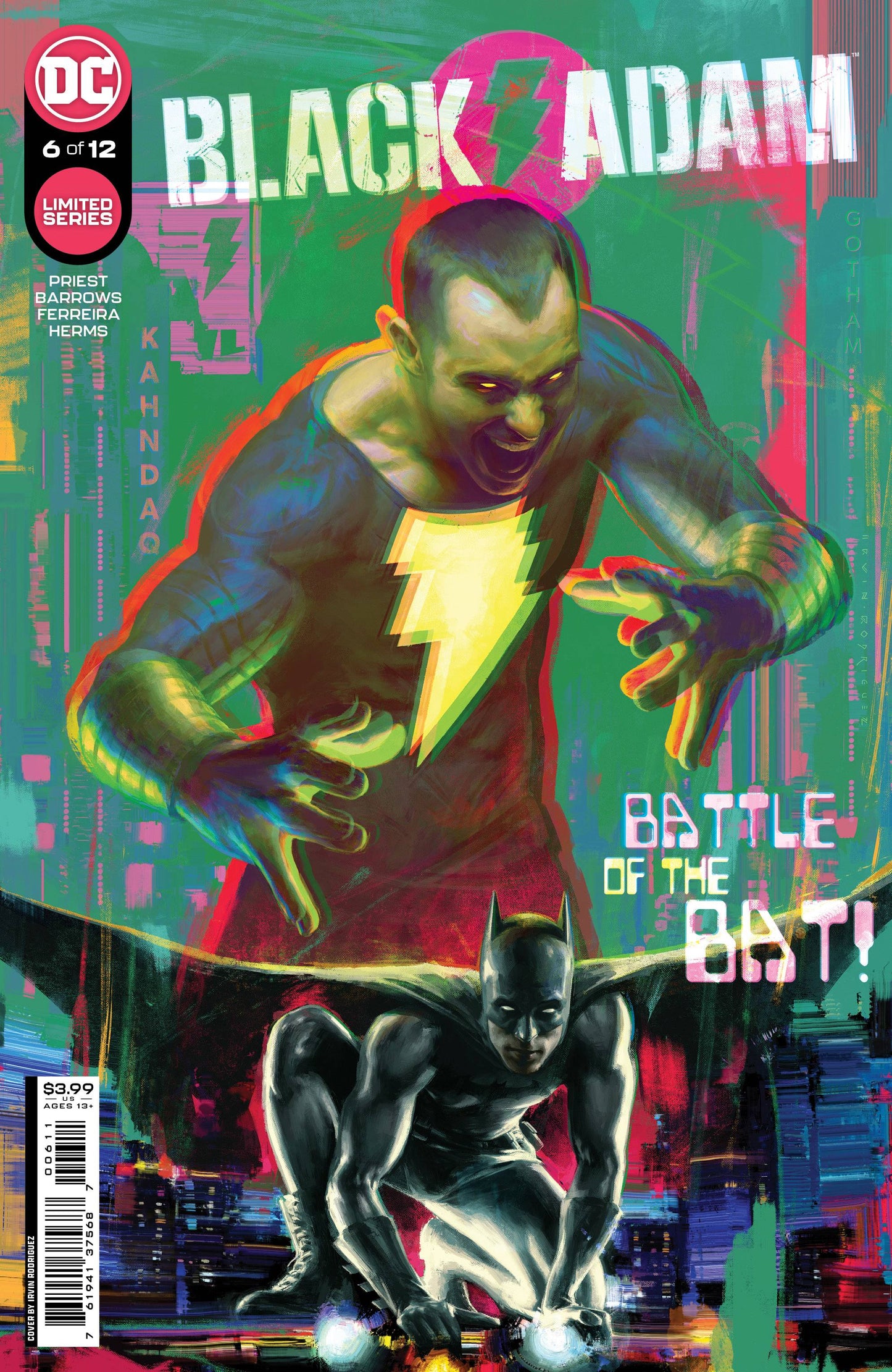 BLACK ADAM #6 CVR A RODRIGUEZ *(DH M1)*