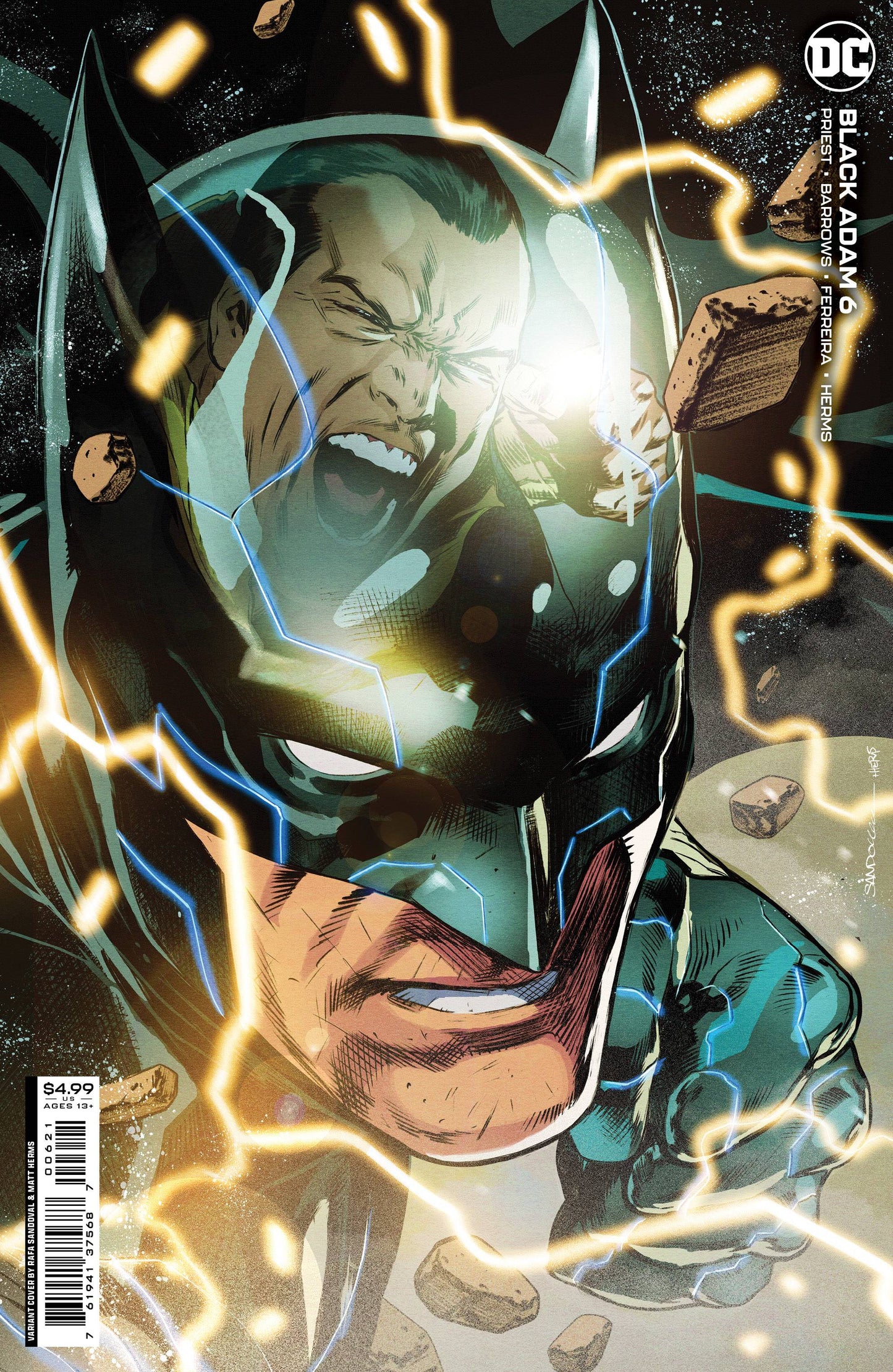 BLACK ADAM #6 CVR B SANDOVAL *(DH M1)*