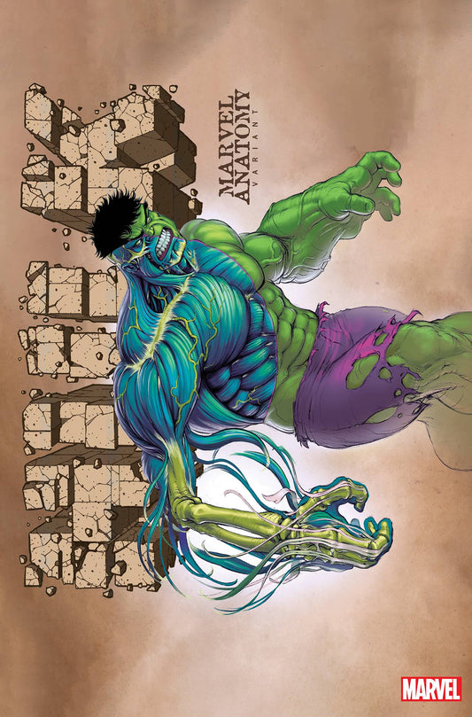 HULK #11 MARVEL ANATOMY VARIANT DH