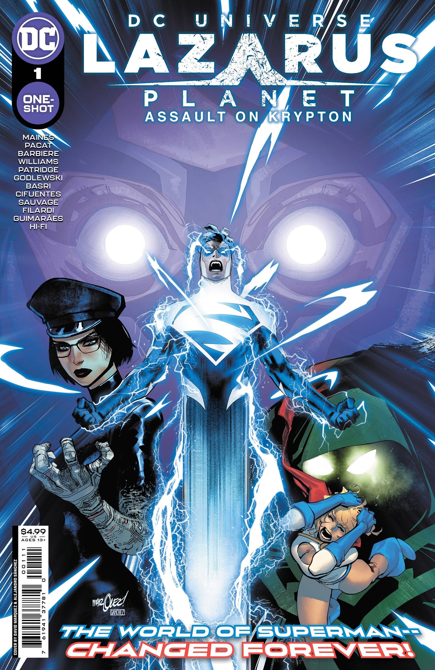 LAZARUS PLANET ASSAULT KRYPTON #1 (ONE SHOT) CVR A MARQUEZ S *(DH H1)*