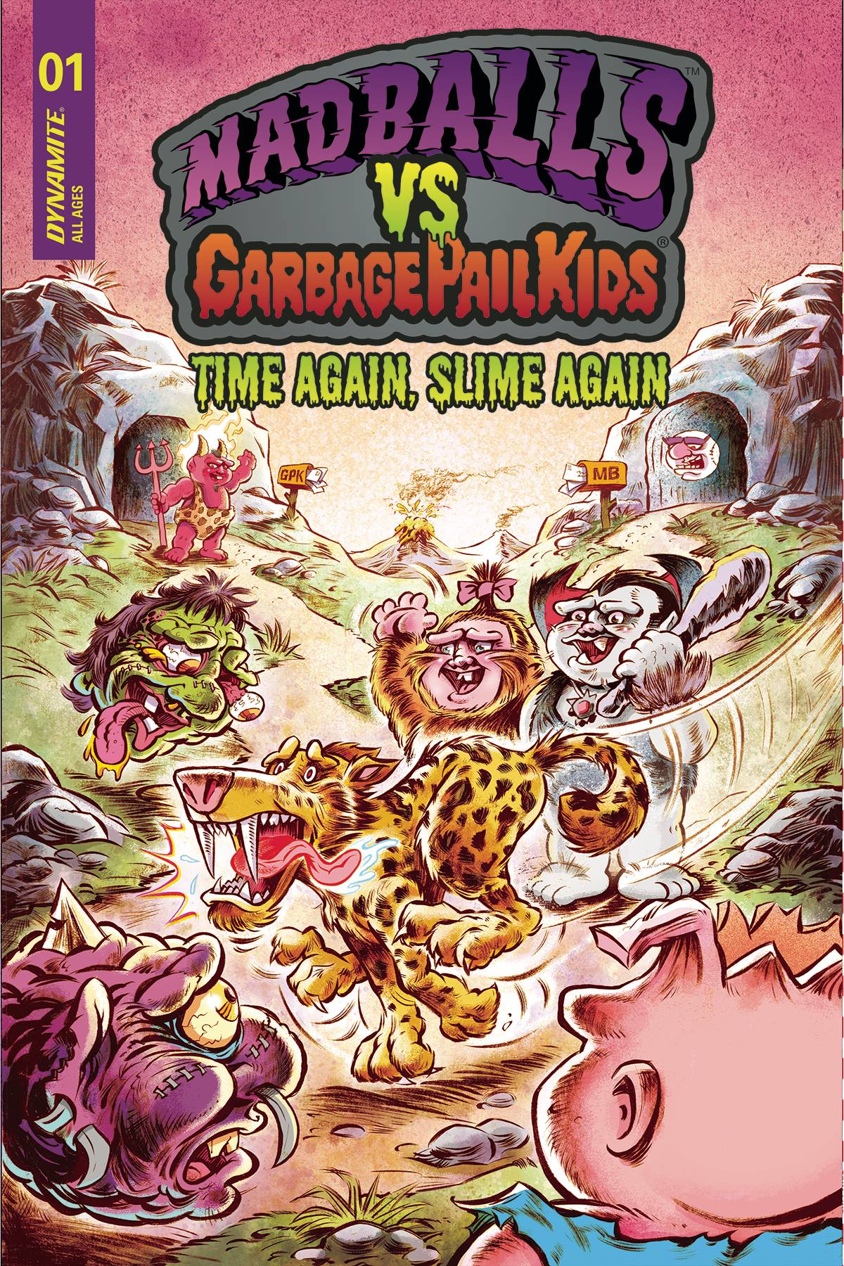 MADBALLS VS GARBAGE PAIL KIDS SLIME AGAIN #1 CVR B CROSBY *(DH H1)*