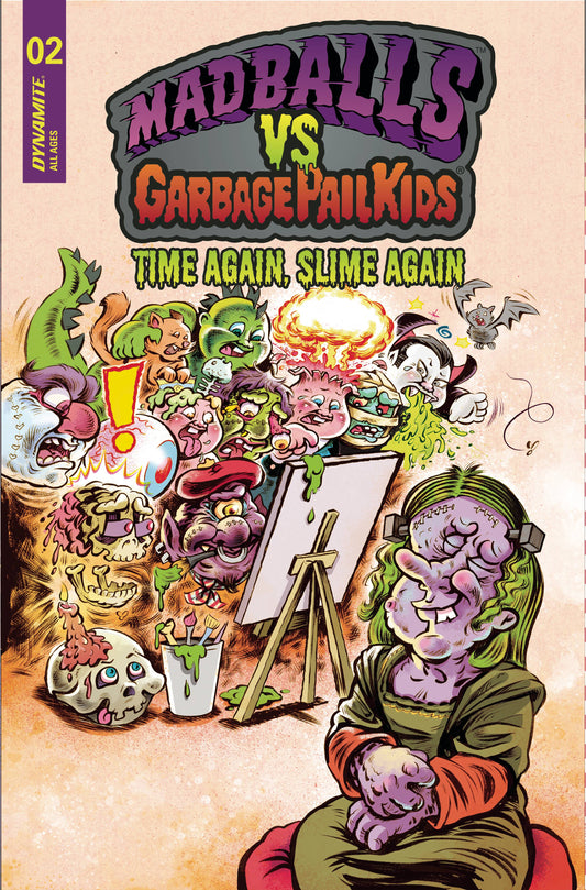MADBALLS VS GARBAGE PAIL KIDS SLIME AGAIN #2 CVR B CROSBY *(DH H1)*