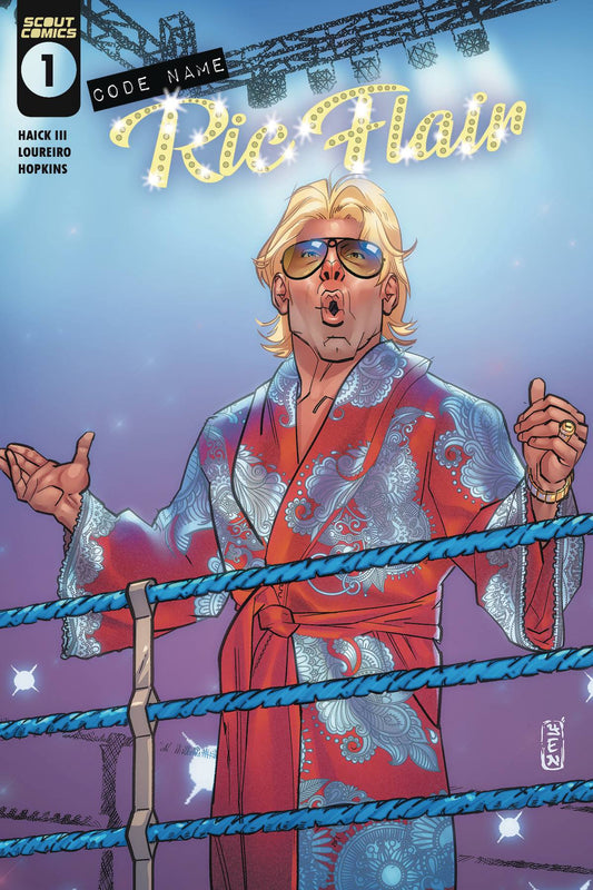 CODENAME RIC FLAIR MAGIC EIGHTBALL #1 CVR B GEORGES DUARTE (DH A4, C1)