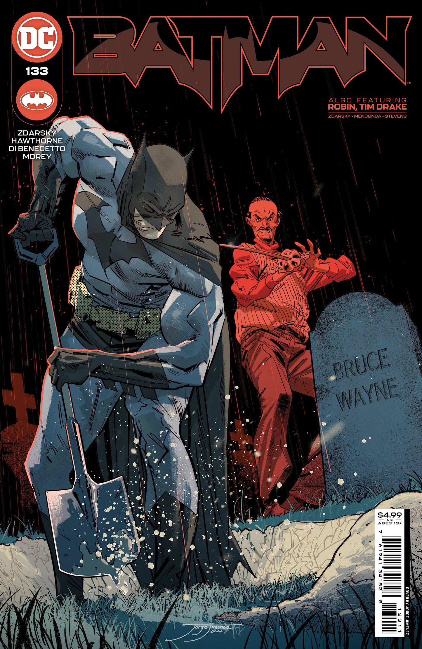 BATMAN #133 CVR A JORGE JIMENEZ *(DH C1)*