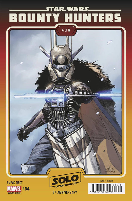 STAR WARS BOUNTY HUNTERS #34 YU ENFYS NEST SOLO 5TH ANN MOVIE *(DH A5)*