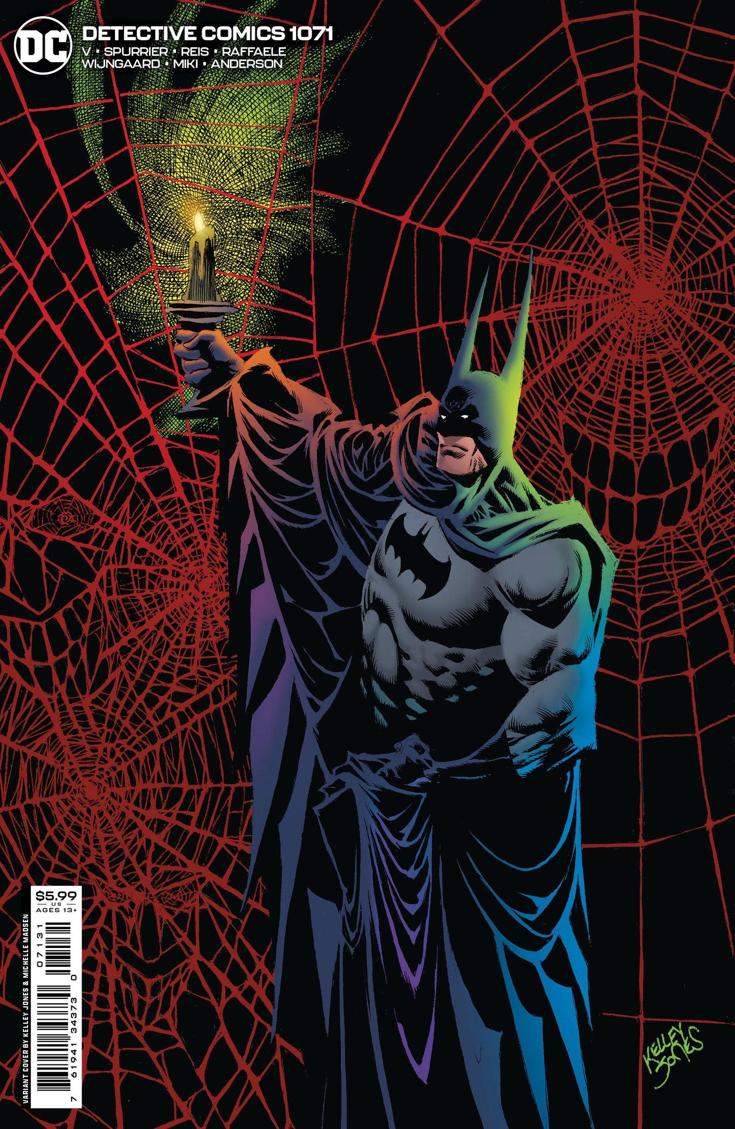 DETECTIVE COMICS #1071 CVR C KELLEY JONES CARD STOCK VAR *(DH I1)*