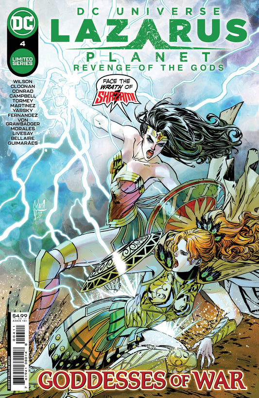 LAZARUS PLANET REVENGE GODS #4 (OF 4) CVR A GUILLEM MARCH DHC2