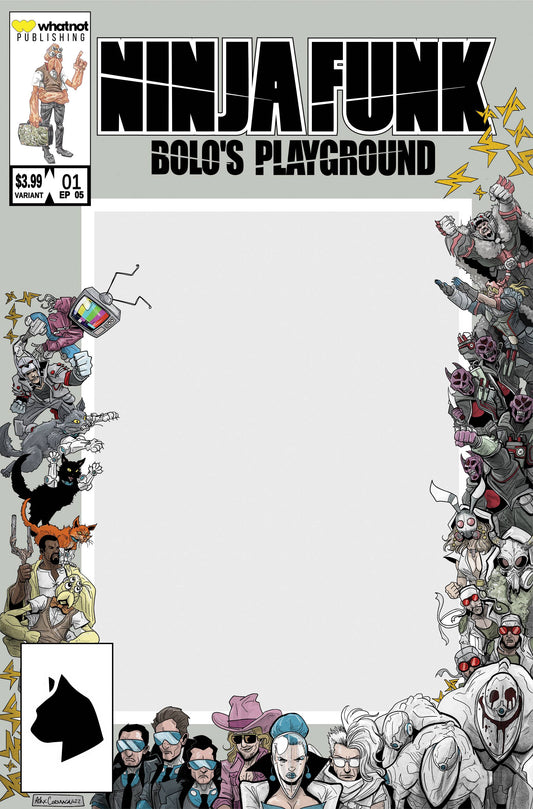 NINJA FUNK ONE SHOT #1 BOLOS PLAYGROUND CVR D SKETCH HOMAGE *(DH F3)*