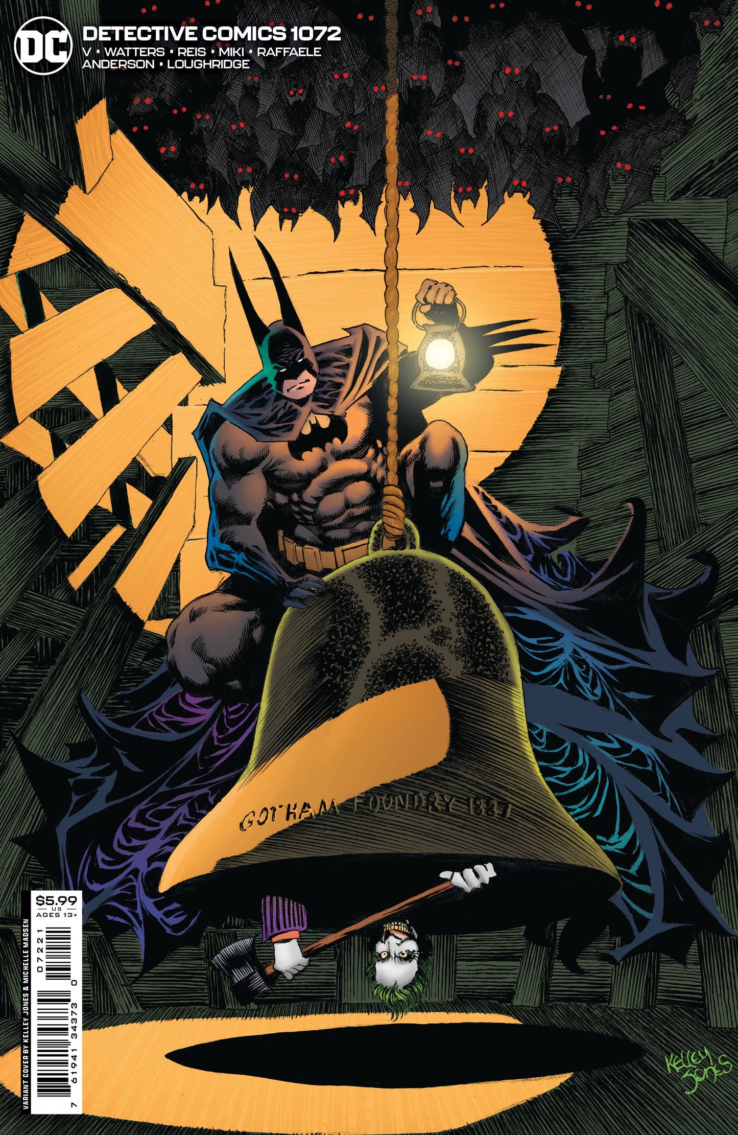 DETECTIVE COMICS #1072 CVR B JONES CS VAR *(DH I1)*