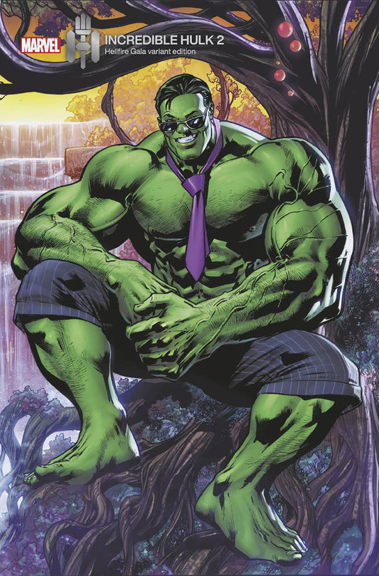 INCREDIBLE HULK #2 BRYAN HITCH HELLFIRE GALA VAR DH