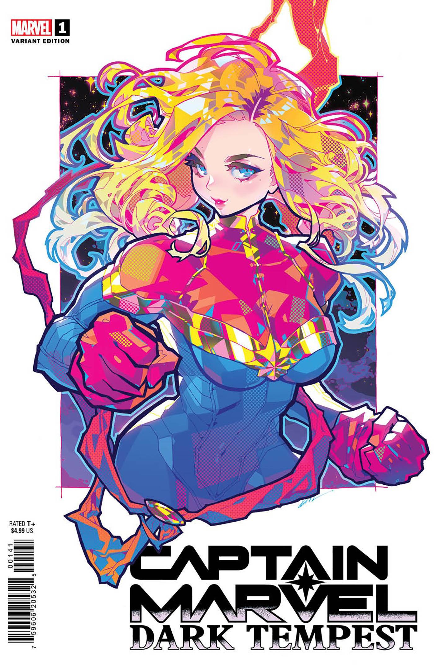 CAPTAIN MARVEL DARK TEMPEST #1 (OF 5) ROSE BESCH VAR (DH F4)