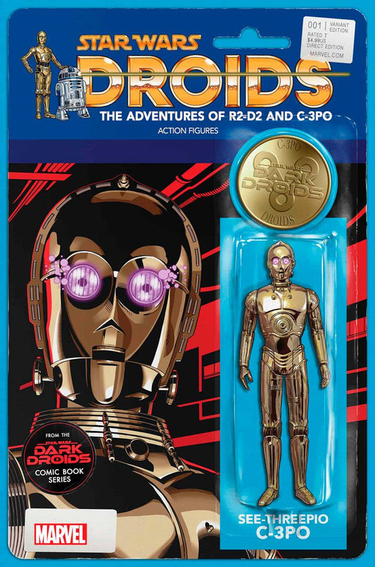 STAR WARS DARK DROIDS #1  ACTION FIGURE VAR (DH E4)